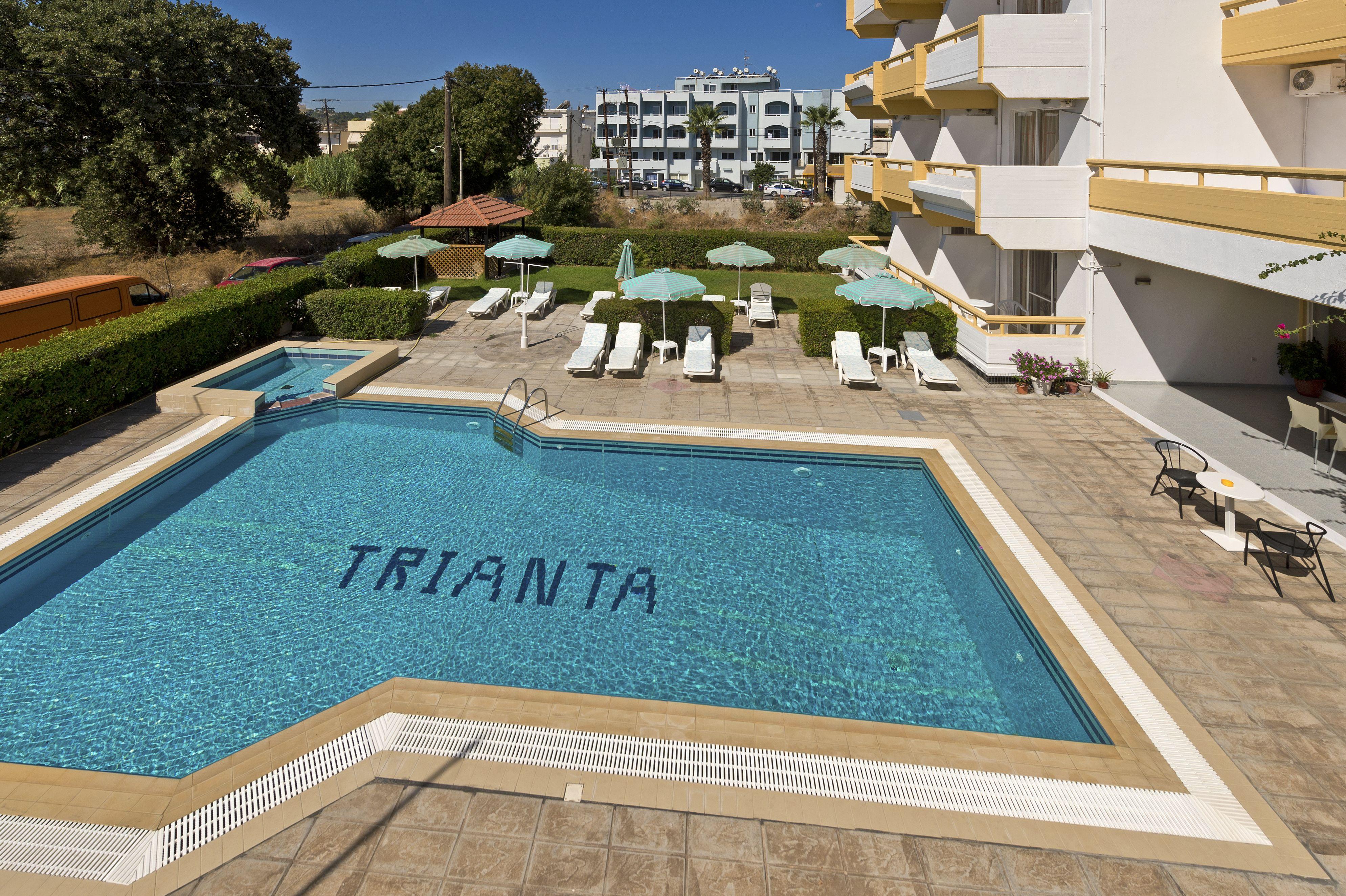 Trianta Hotel Apartments Ialysos  Exterior foto