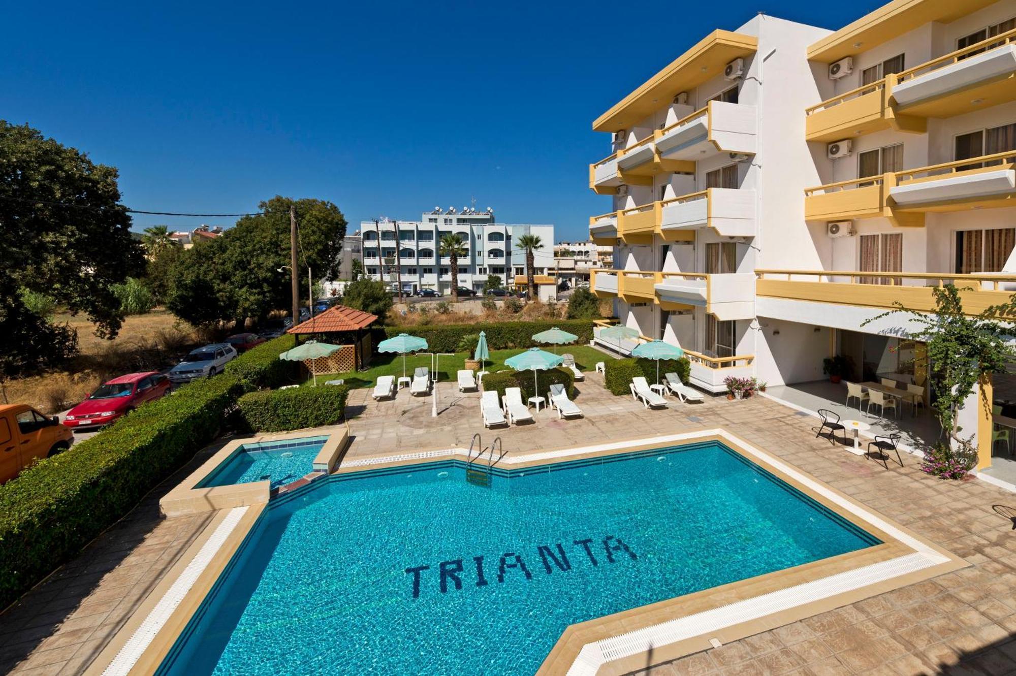 Trianta Hotel Apartments Ialysos  Exterior foto