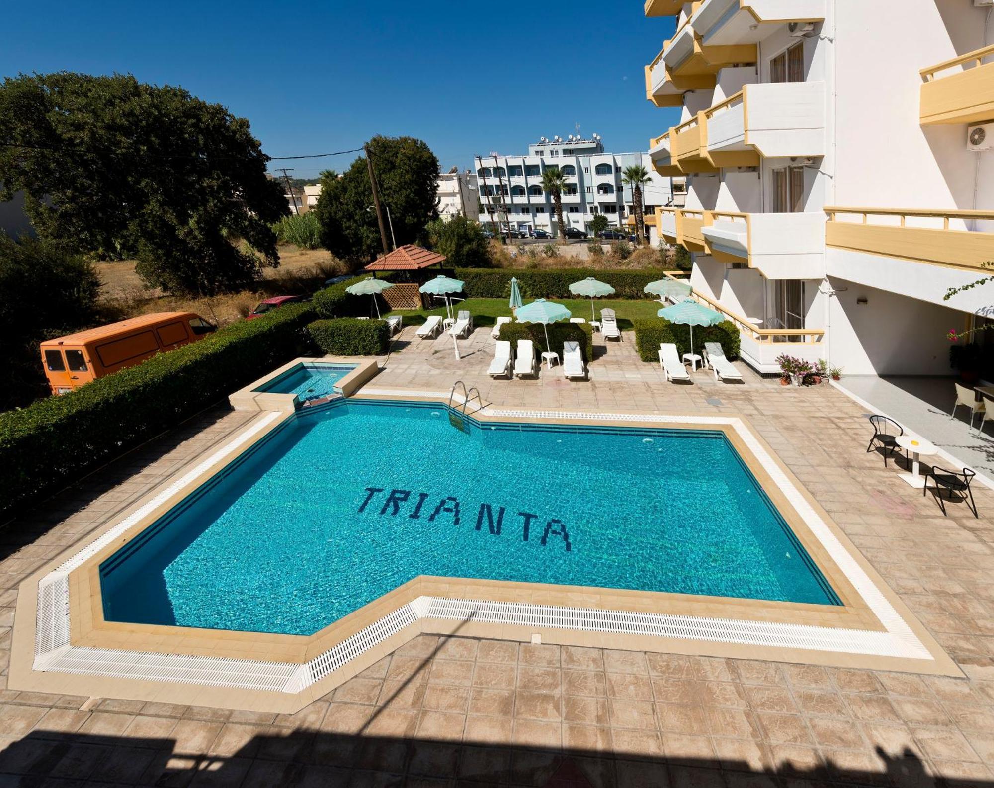 Trianta Hotel Apartments Ialysos  Exterior foto